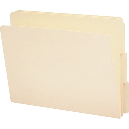 Smead End Tab File Folders, 1/3-Cut Tabs, Letter Size, Manila, PK100 24130